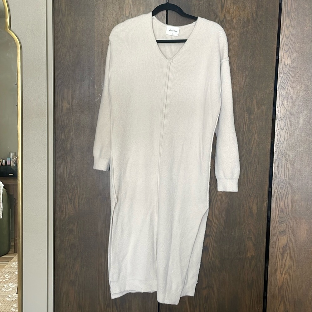 Aritzia Hush Knit Sweater Dress